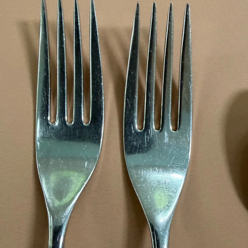 Oneida Rogers Premier La Rose Stainless Flatware Set 9pc Vintage Forks Spoons